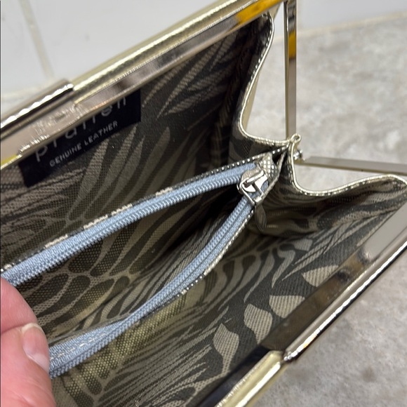 Rare Vintage Pratten Gold Quilted Women's Clutch. Excellent condition! - Picture 11 of 11